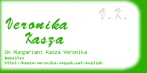 veronika kasza business card